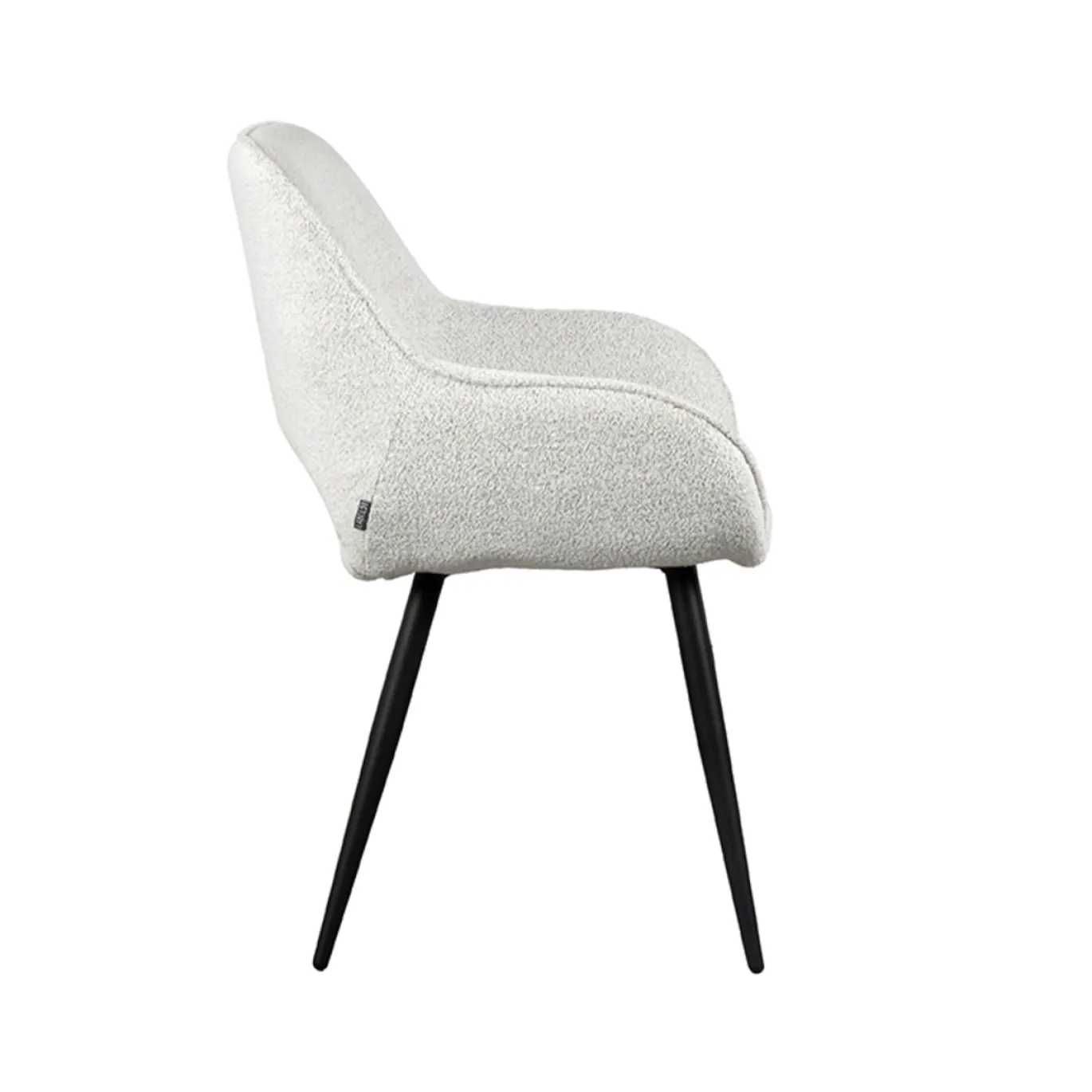 LABEL51 Eetkamerstoel Fer Créme Boucle