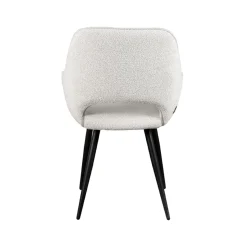 LABEL51 Eetkamerstoel Fer Créme Boucle