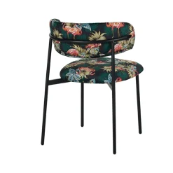 LABEL51 Eetkamerstoel Ferry Flamingo Print
