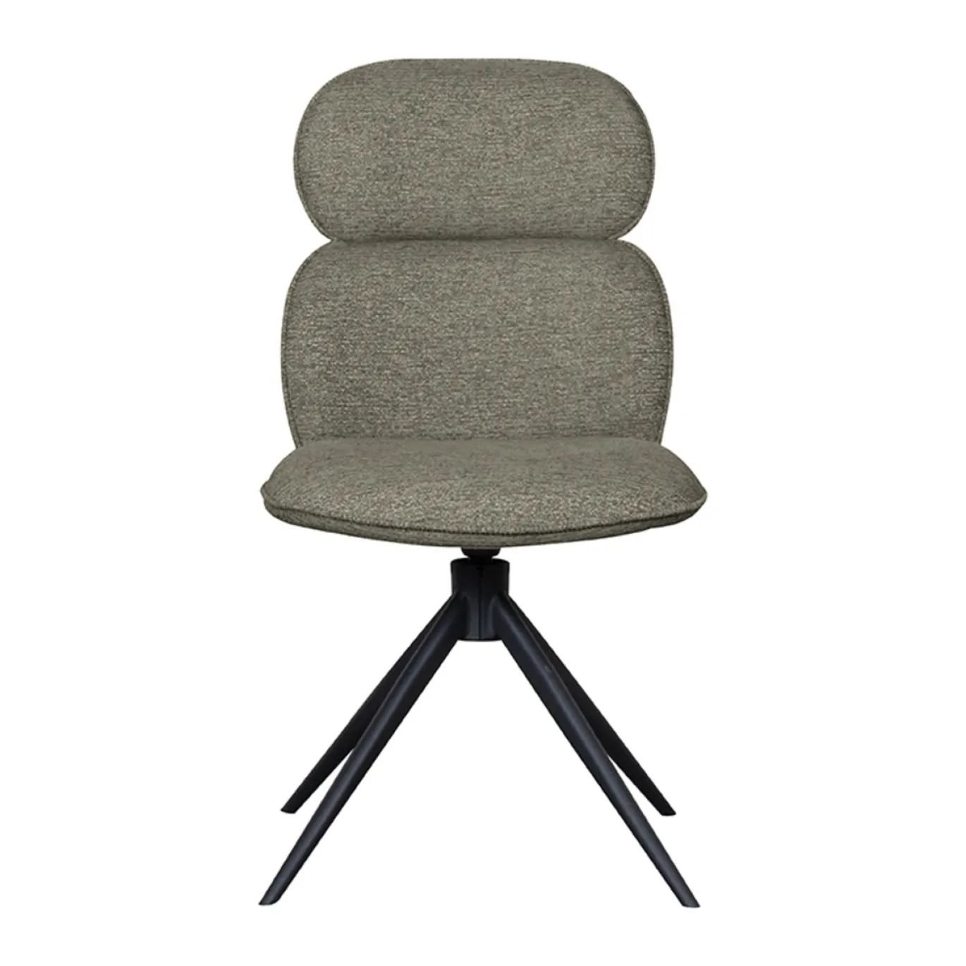 LABEL51 Eetkamerstoel Finn Bouclé Mushroom