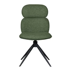 LABEL51 Eetkamerstoel Finn Bouclé Forest