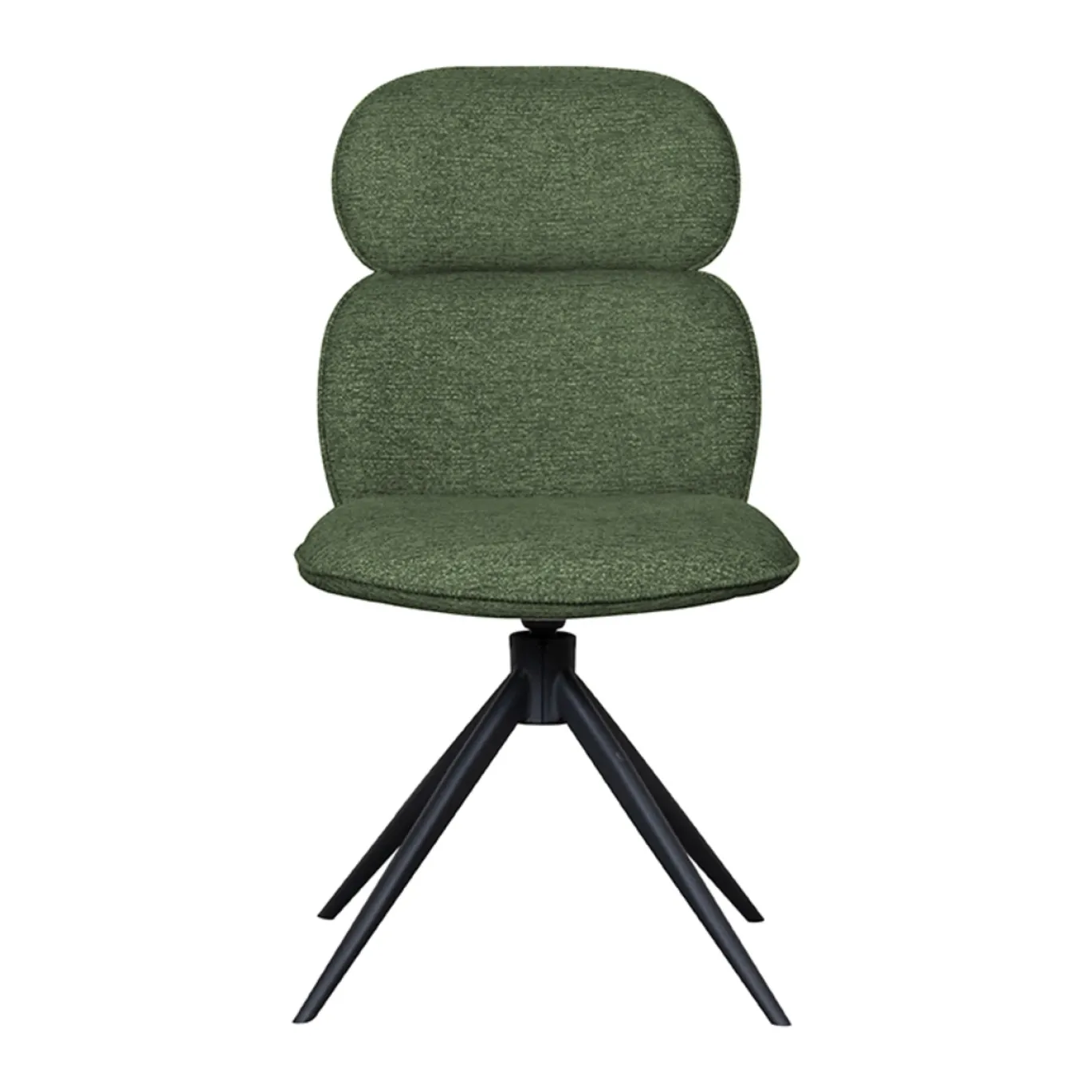 LABEL51 Eetkamerstoel Finn Bouclé Forest