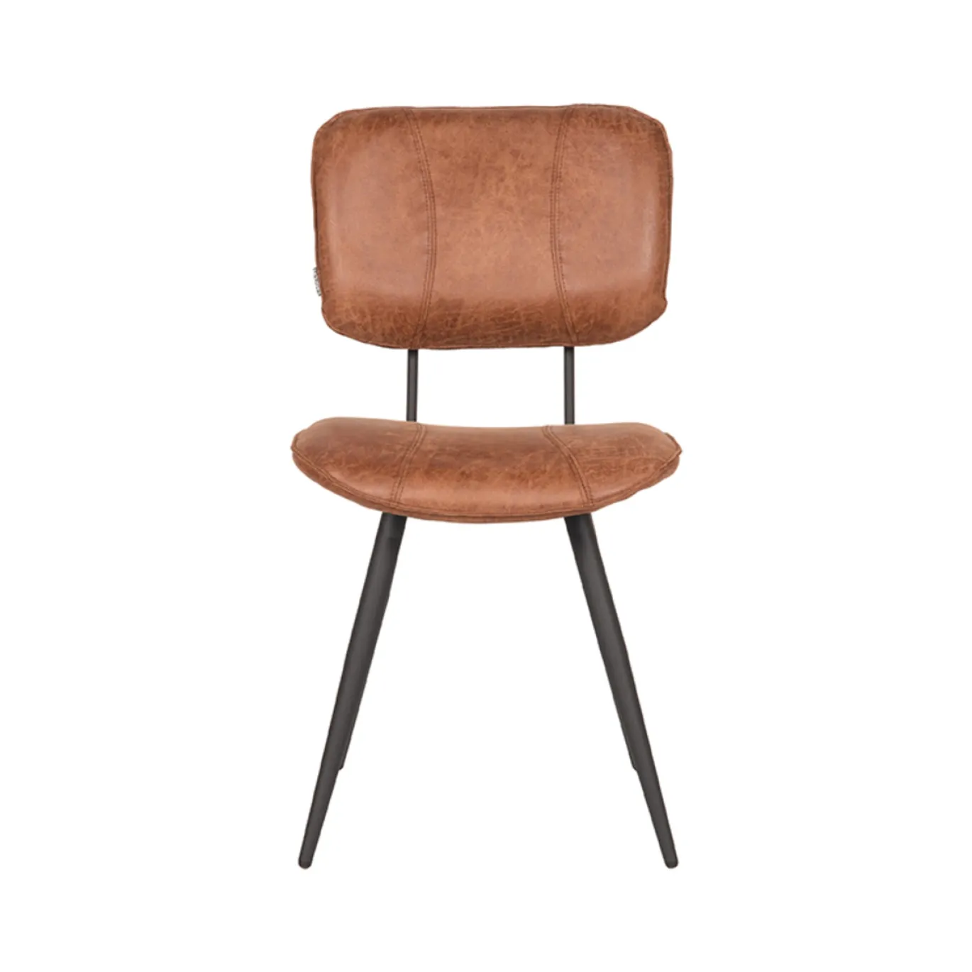 Label51 Eetkamerstoel Fos Cognac Leder