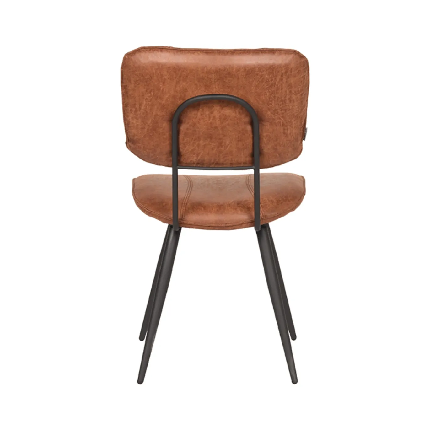 Label51 Eetkamerstoel Fos Cognac Leder