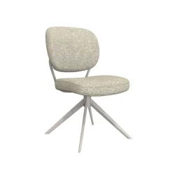 LABEL51 Eetkamerstoel Geneva Bouclé Naturel/Taupe