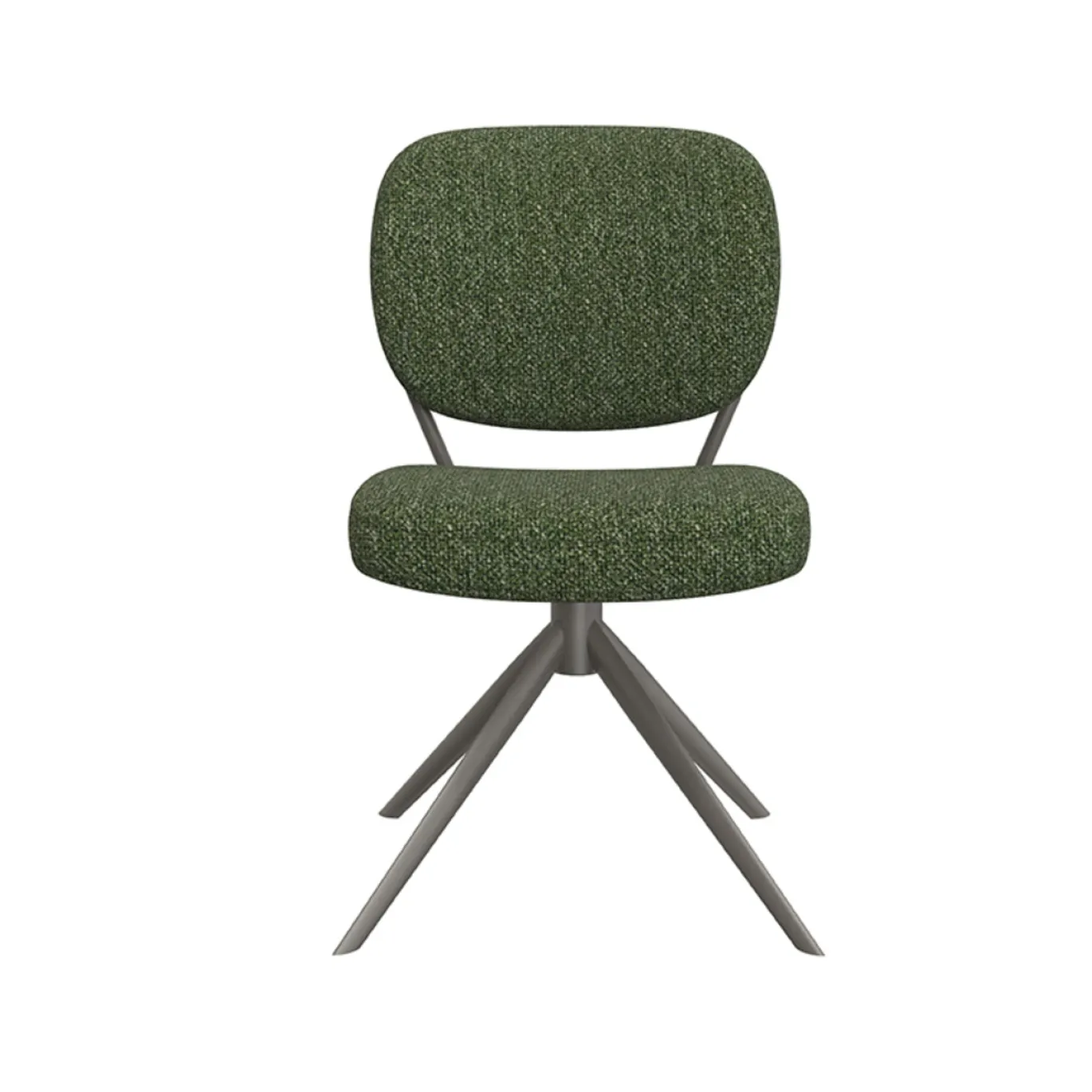 LABEL51 Eetkamerstoel Geneva Bouclé Forest