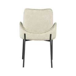 LABEL51 Eetkamerstoel Joni Beige Fluweel