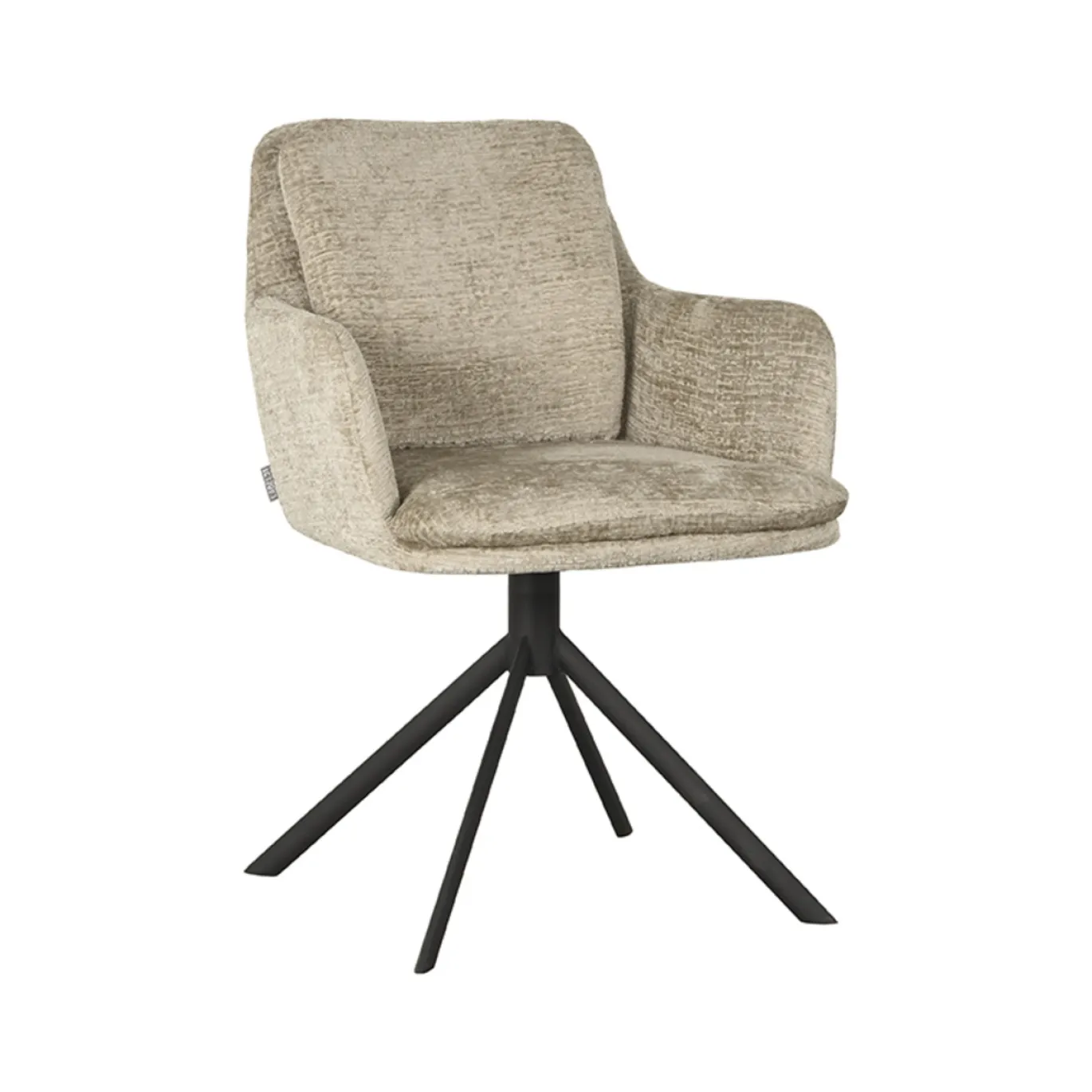 LABEL51 Eetkamerstoel Joy Beige Elegance