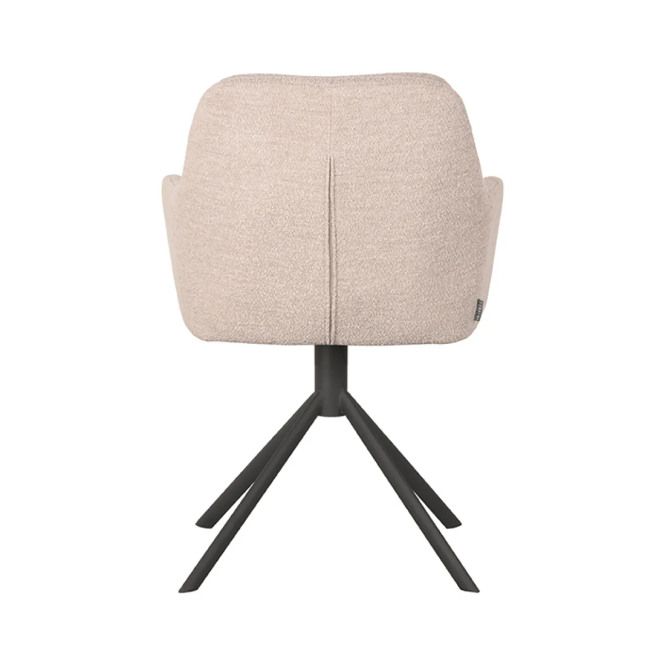 LABEL51 Eetkamerstoel Joy Naturel Bouclé