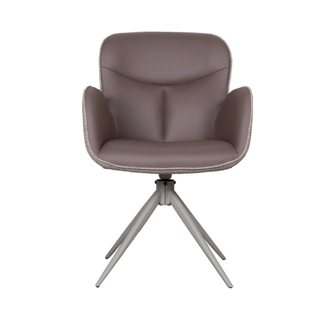 LABEL51 Eetkamerstoel Lasse Microfiber Bruin