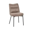LABEL51 Eetkamerstoel Lennon Micro Suède Taupe