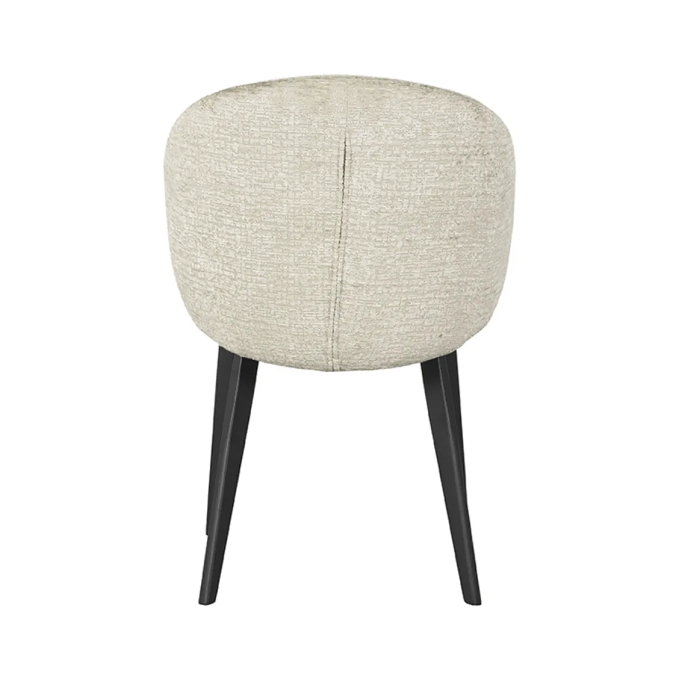 LABEL51 Eetkamerstoel Logan Beige Fluweel