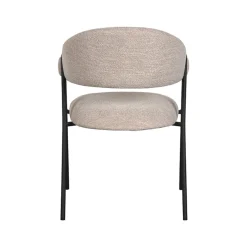 LABEL51 Eetkamerstoel Lowen Naturel Bouclé