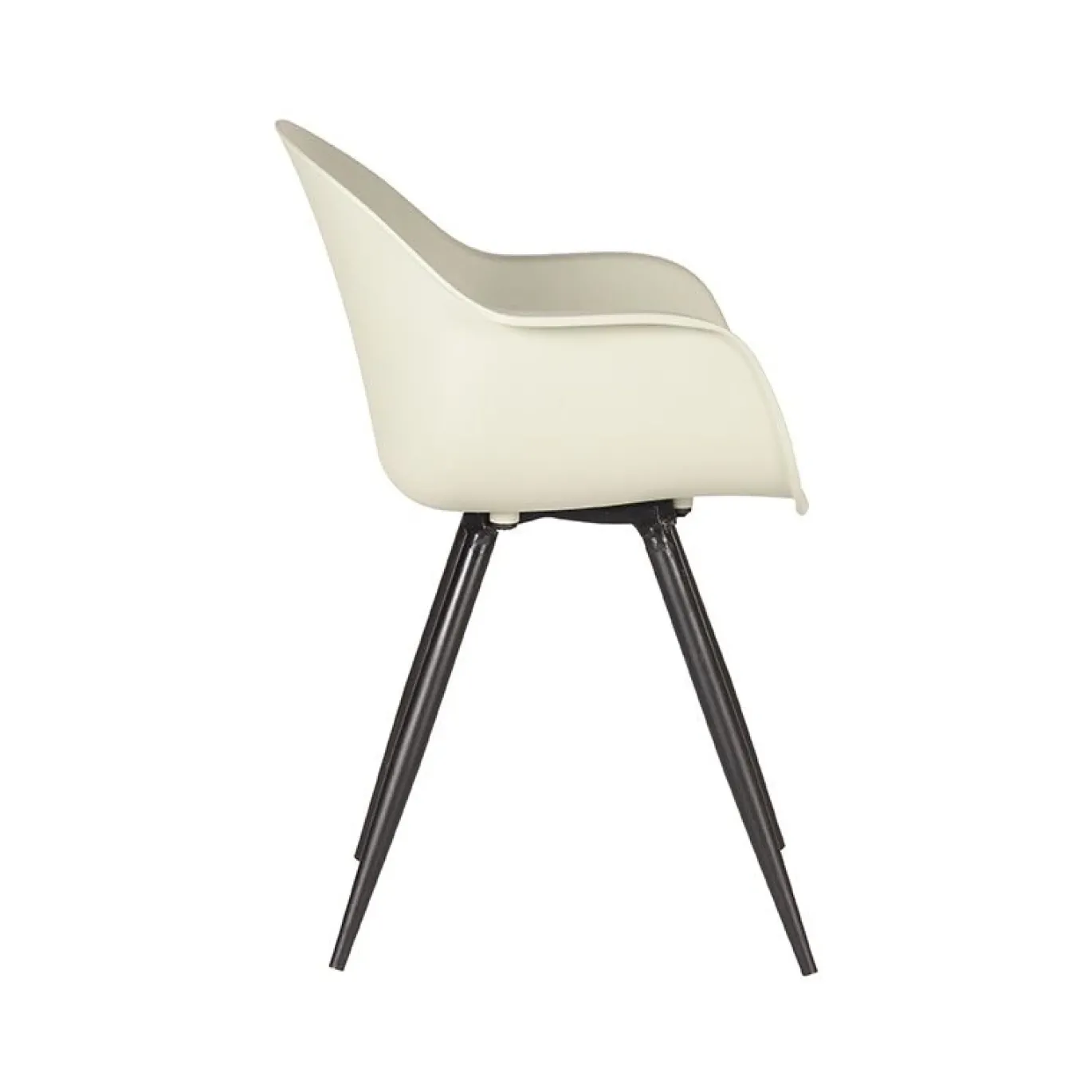 Label51 Eetkamerstoel Luca Beige Wit