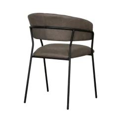 LABEL51 Eetkamerstoel Luuk Micro Suède Taupe