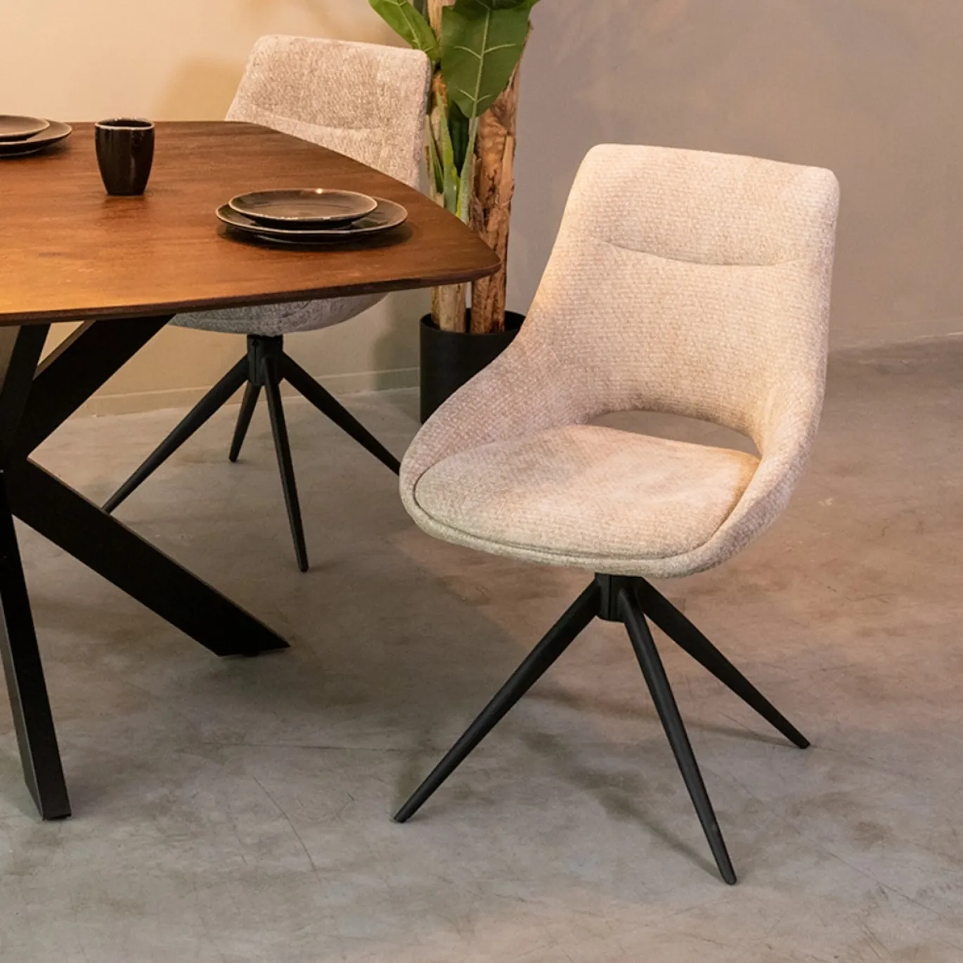 LABEL51 Eetkamerstoel Marlow Elite Clay