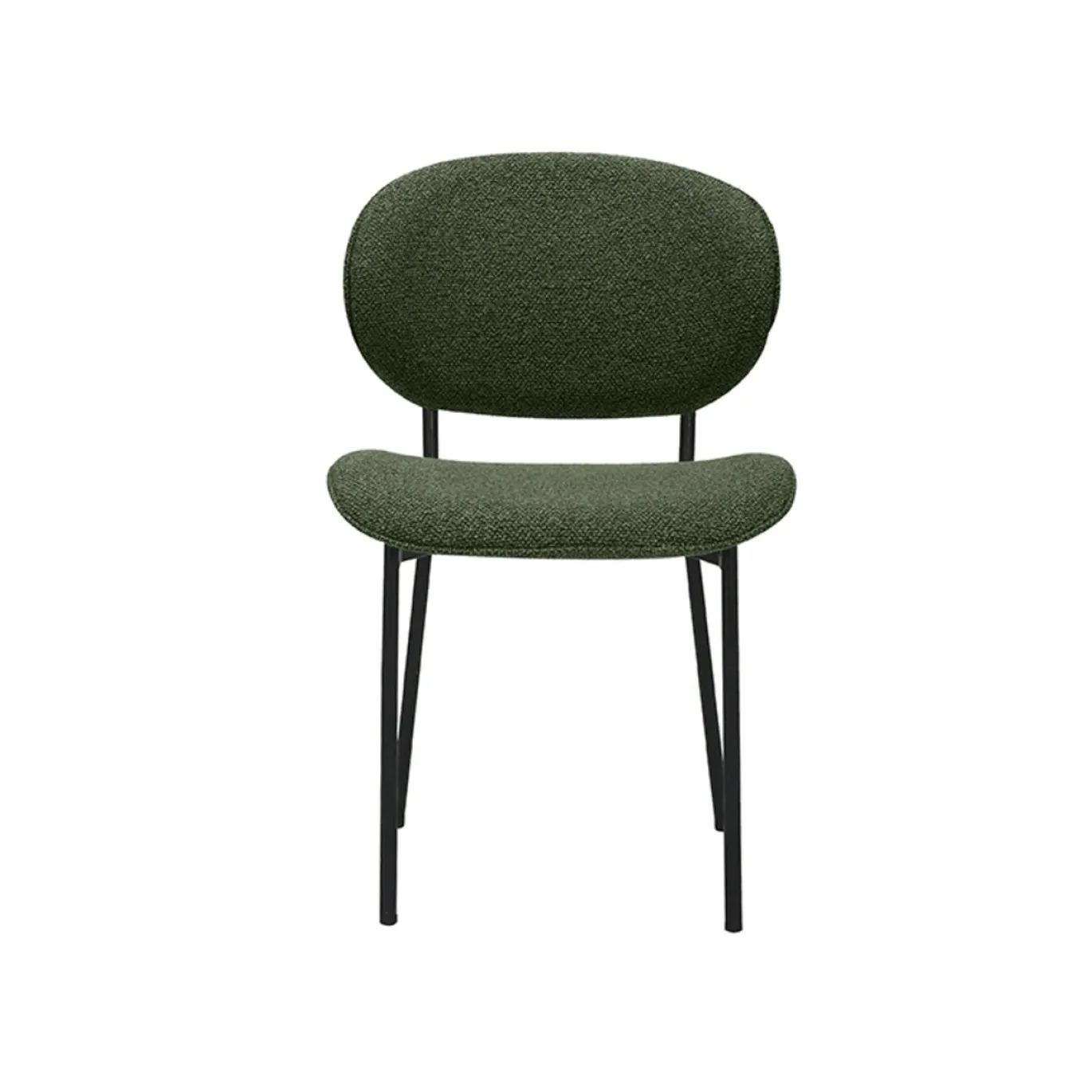 LABEL51 Eetkamerstoel Senn Bouclé Forest