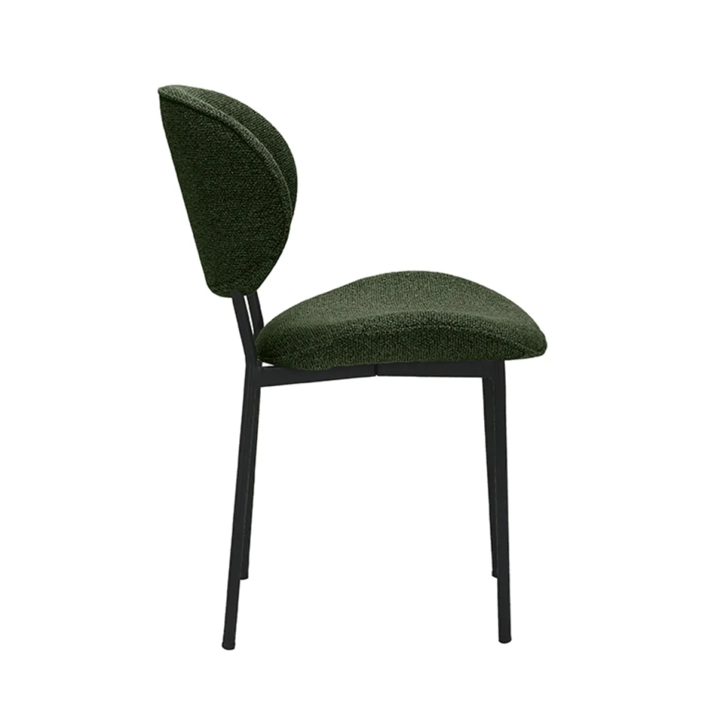 LABEL51 Eetkamerstoel Senn Bouclé Forest