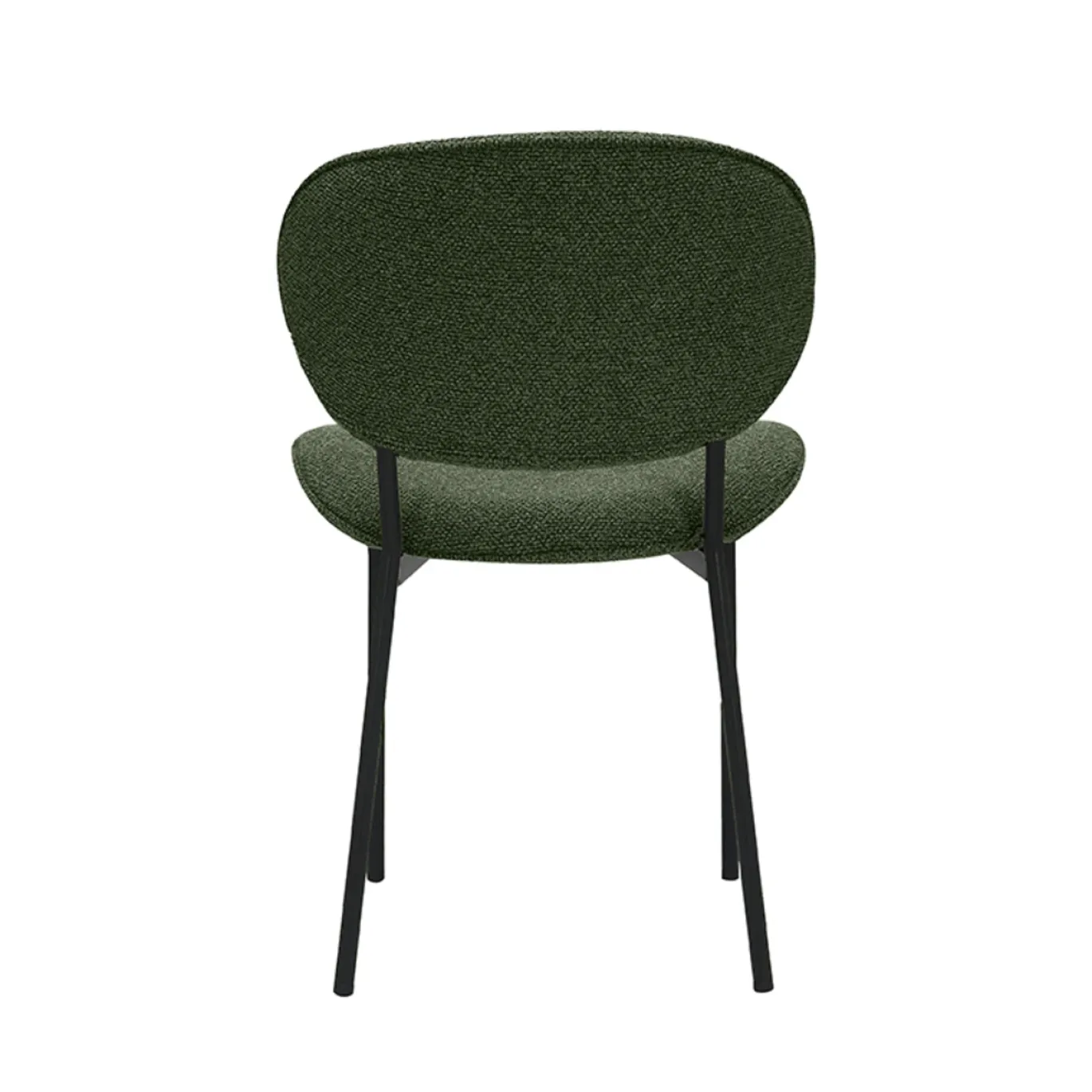 LABEL51 Eetkamerstoel Senn Bouclé Forest