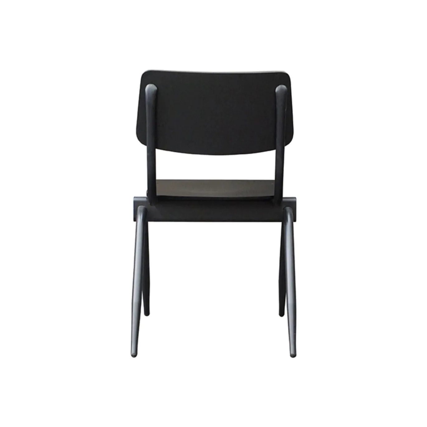 LABEL51 Eetkamerstoel Solid Zwart