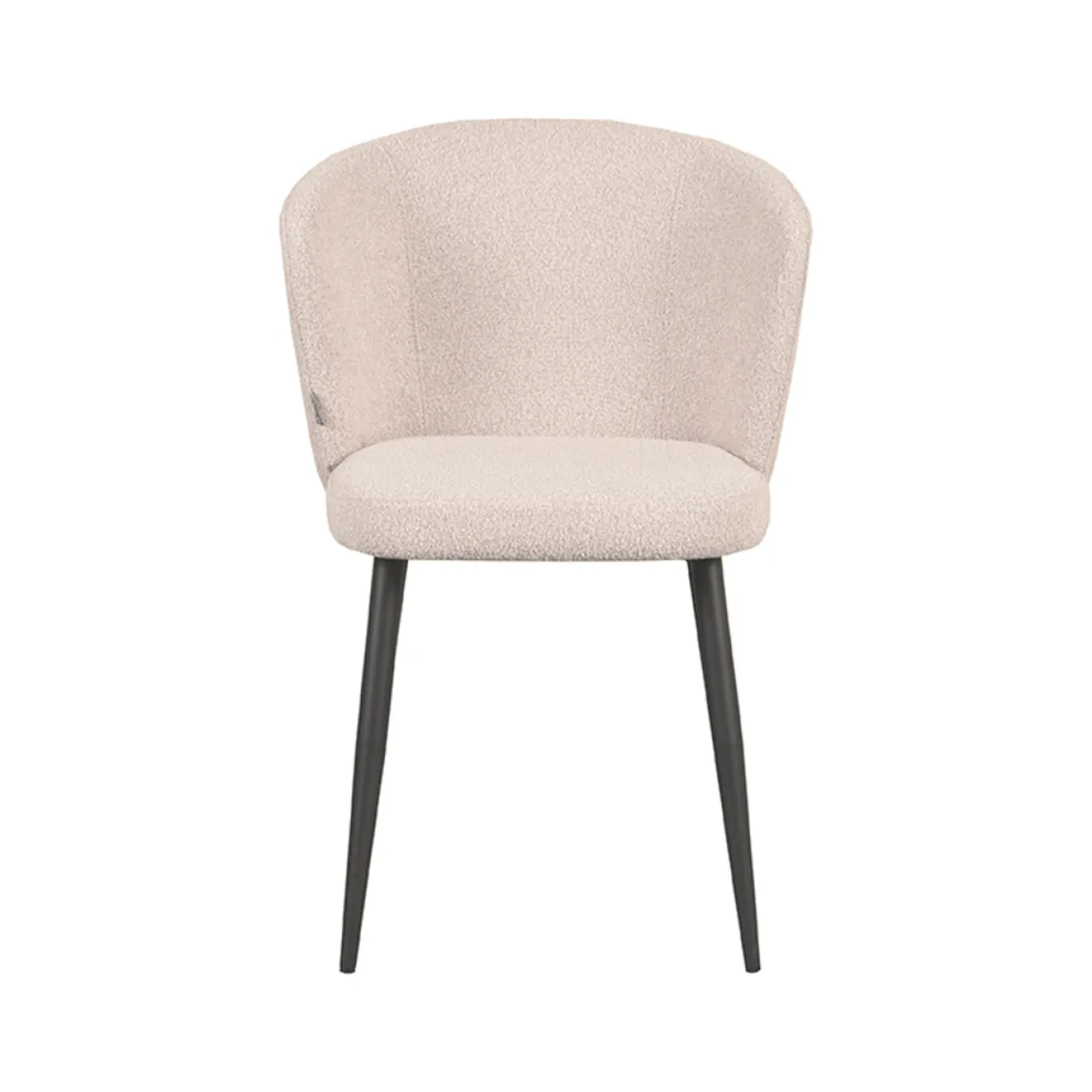 LABEL51 Eetkamerstoel Wave Naturel Bouclé