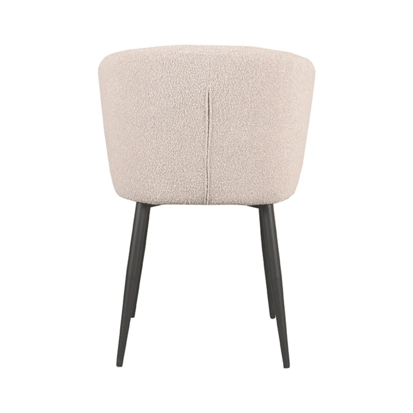LABEL51 Eetkamerstoel Wave Naturel Bouclé