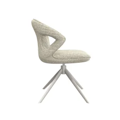 LABEL51 Eetkamerstoel Zurich Bouclé Naturel/Taupe