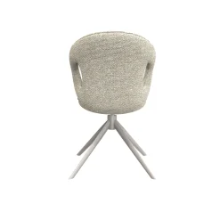 LABEL51 Eetkamerstoel Zurich Bouclé Naturel/Taupe