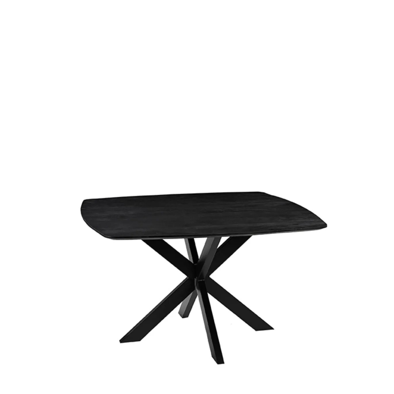 LABEL51 Eettafel Blake Zwart 130x130cm
