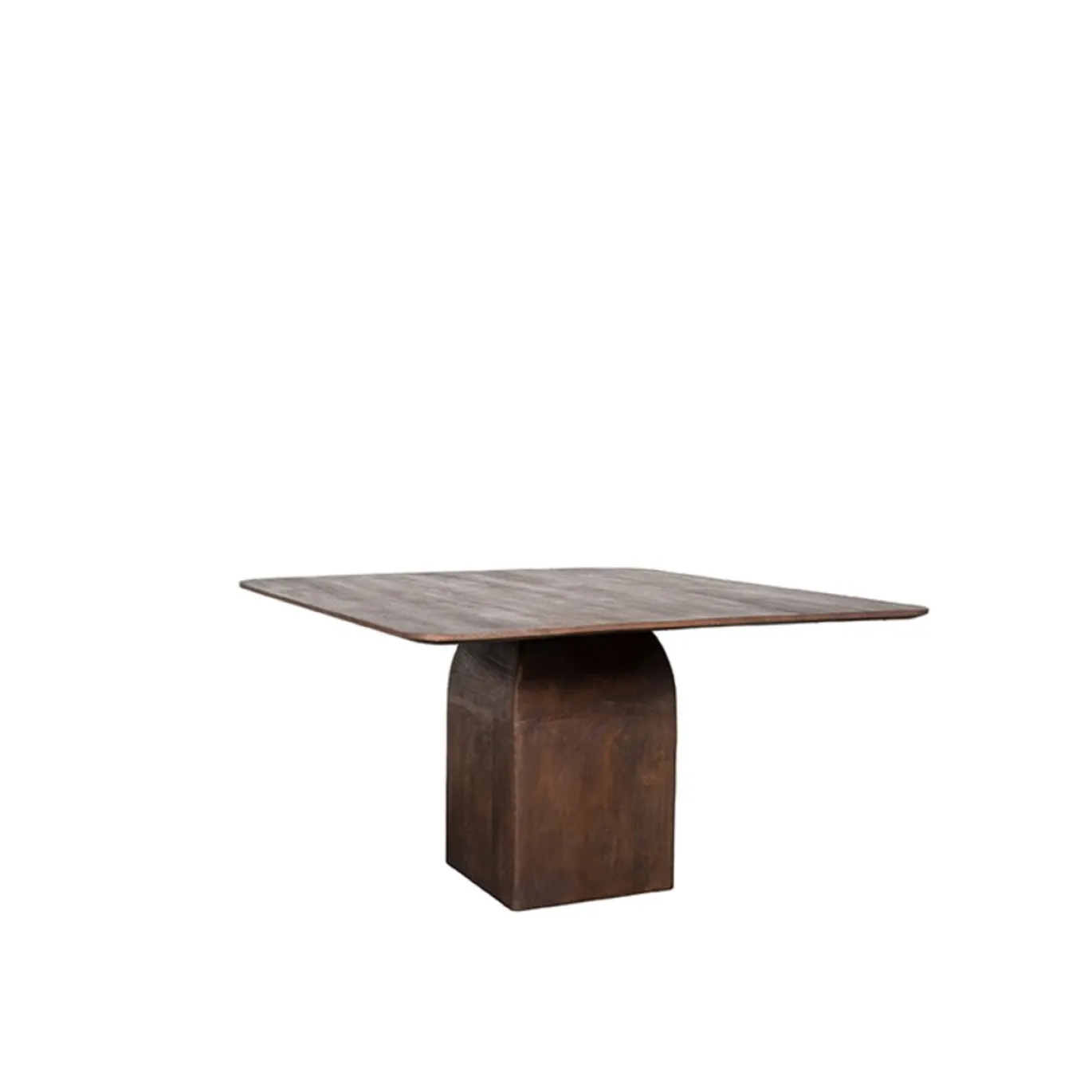 LABEL51 Eettafel Ingo Espresso 130x130cm
