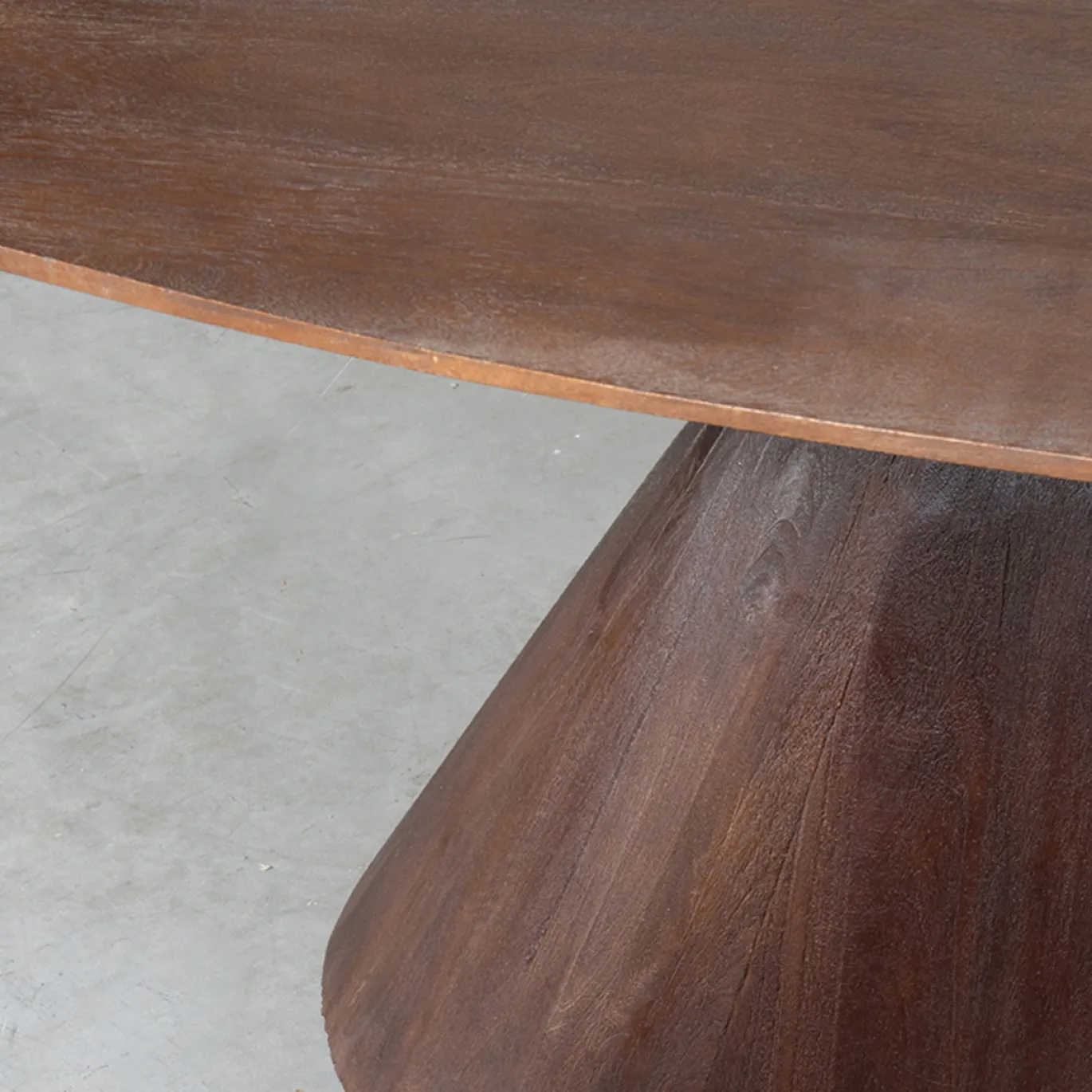 LABEL51 Eettafel Jagger Ovaal Espresso 240cm