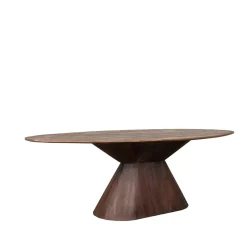 LABEL51 Eettafel Jagger Ovaal Espresso 240cm