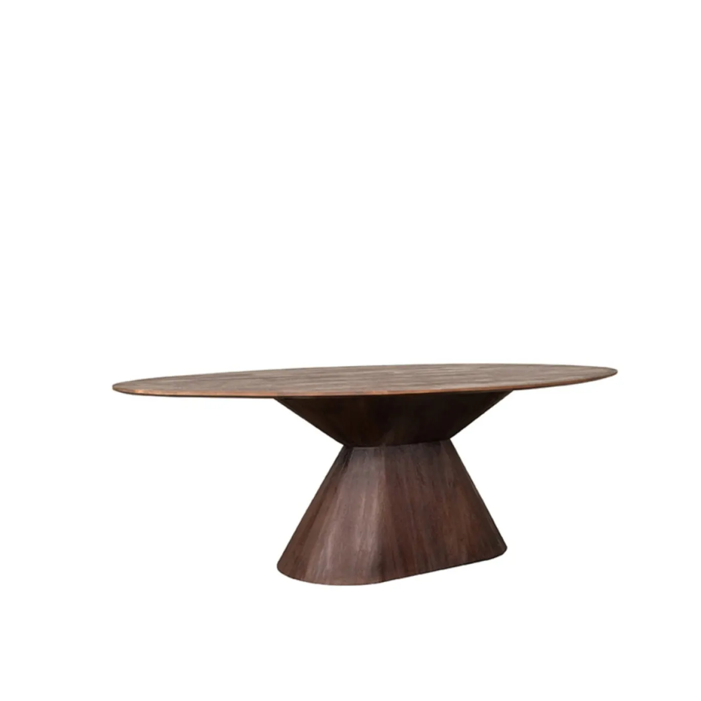 LABEL51 Eettafel Jagger Ovaal Espresso 200cm