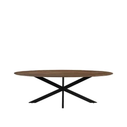 LABEL51 Eettafel James Ovaal Naturel 210cm
