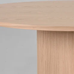 LABEL51 Eettafel Oliva Naturel Eiken Ø130cm