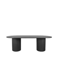 LABEL51 Eettafel Oliva Zwart Eiken 240cm