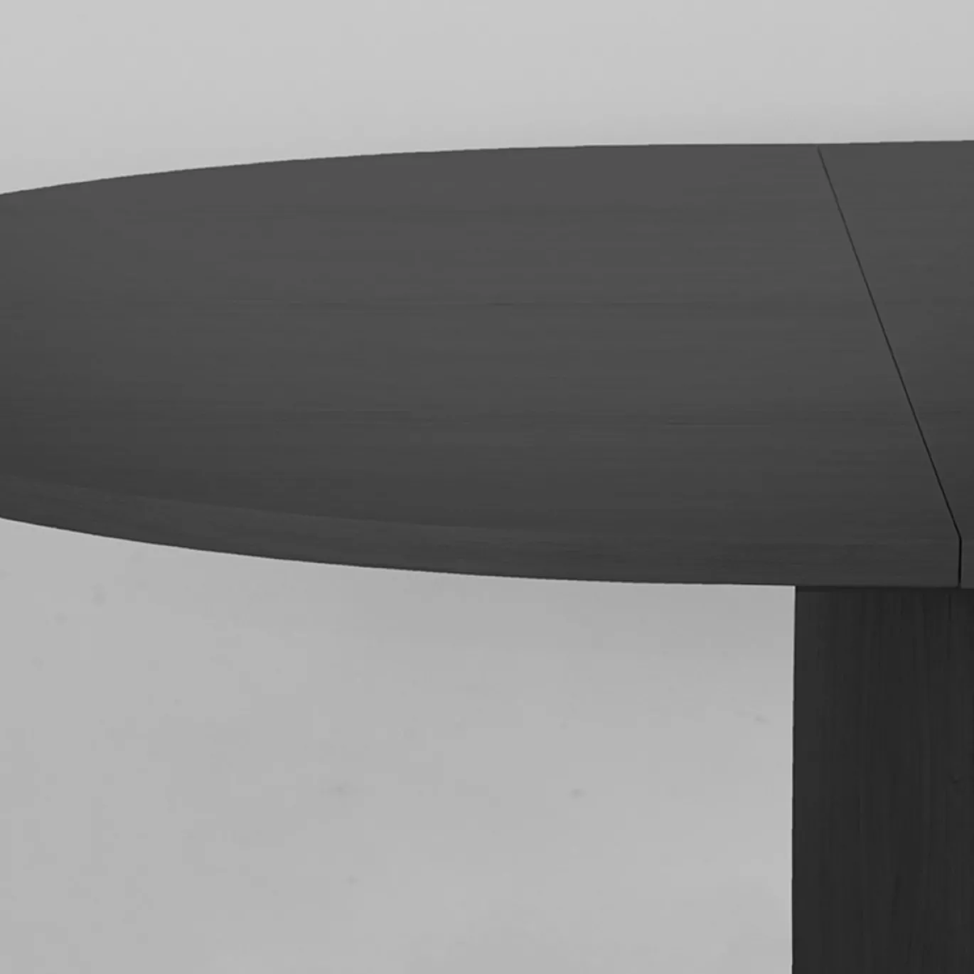 LABEL51 Eettafel Oliva Zwart Eiken Uitschuifbaar 150/200cm