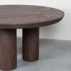 LABEL51 Eettafel Olly Espresso Ø150cm