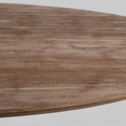 LABEL51 Eettafel Otto 130x130x75 cm Espresso Mangohout