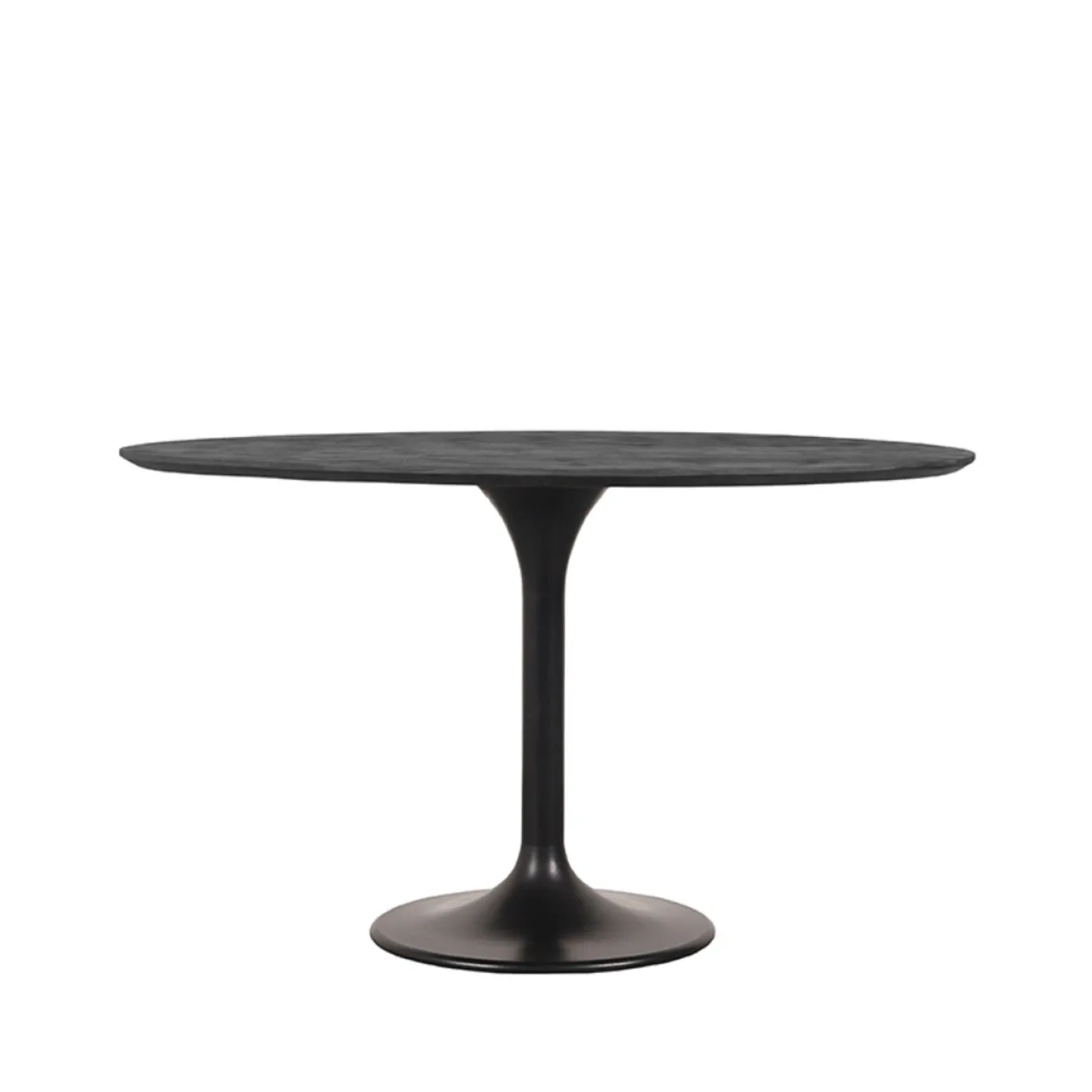 LABEL51 Eettafel Otto Zwart Mangohout Ø130cm