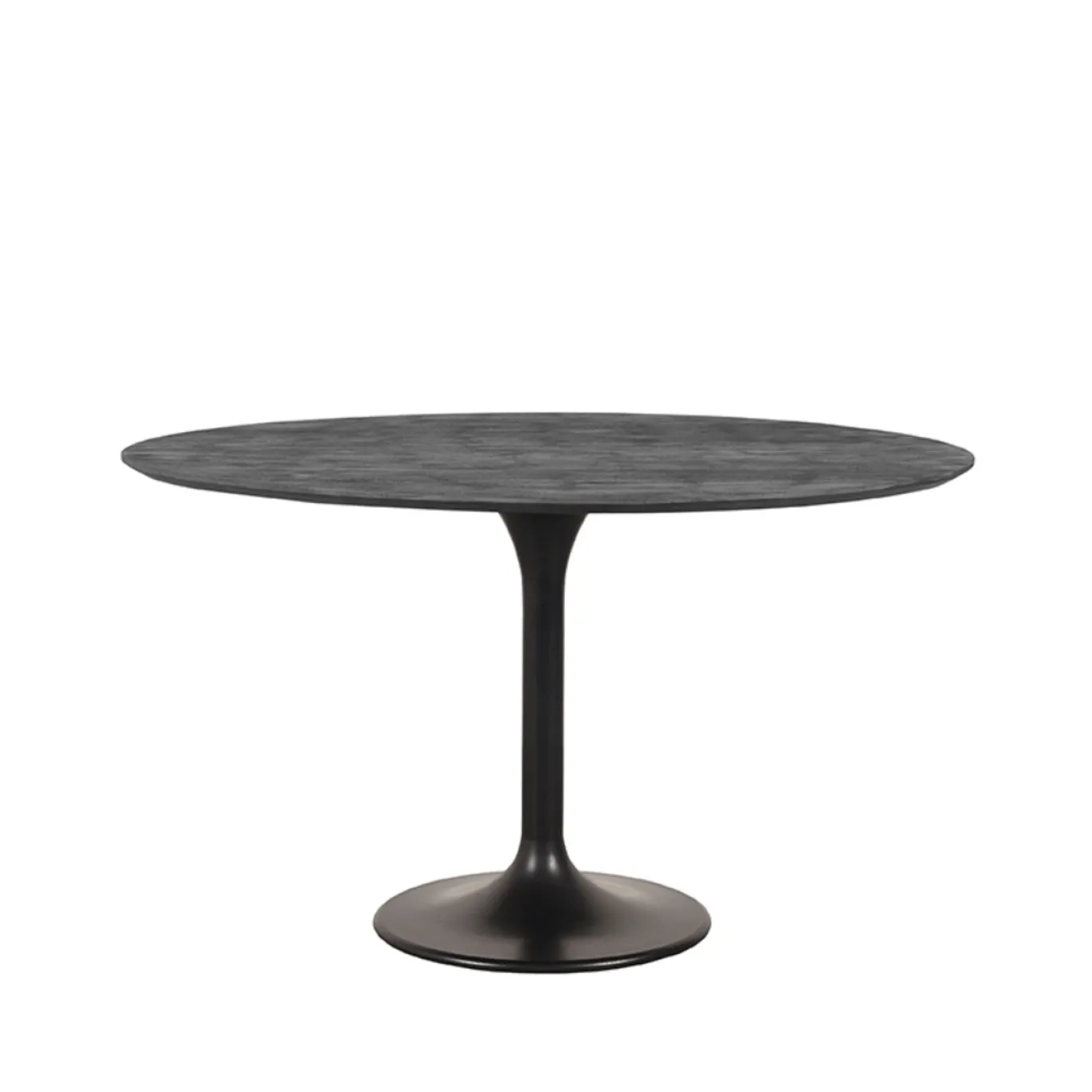 LABEL51 Eettafel Otto Zwart Mangohout Ø130cm