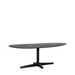 LABEL51 Eettafel Rosie Organisch Zwart 220cm