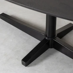 LABEL51 Eettafel Rosie Organisch Zwart 220cm