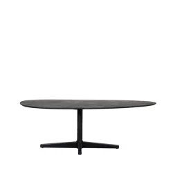 LABEL51 Eettafel Rosie Organisch Zwart 220cm