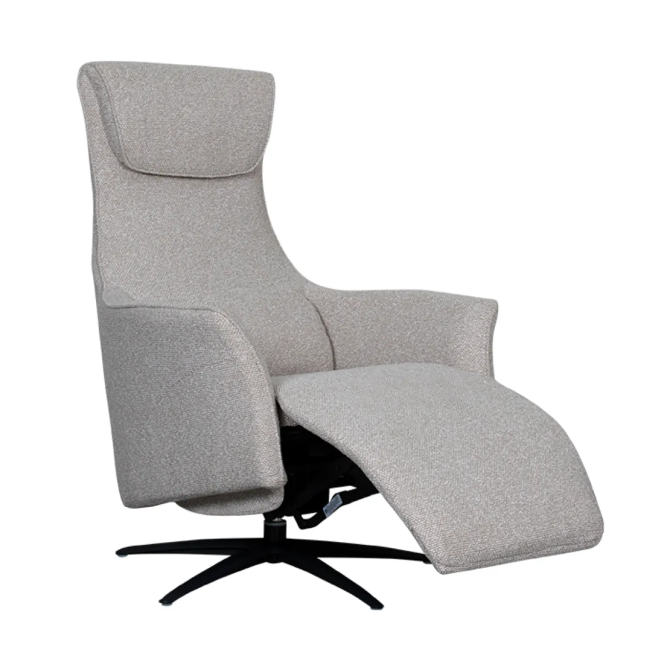 LABEL51 Elektrische Fauteuil Lund Bouclé Naturel