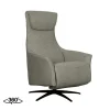 LABEL51 Elektrische Fauteuil Lund Bouclé Truffelgrijs