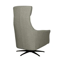 LABEL51 Elektrische Fauteuil Lund Bouclé Truffelgrijs