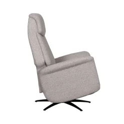 LABEL51 Elektrische Fauteuil Oslo Naturel Bouclé