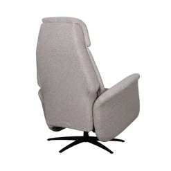 LABEL51 Elektrische Fauteuil Oslo Naturel Bouclé