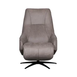 LABEL51 Elektrische Fauteuil Odense Micro Suède Taupe